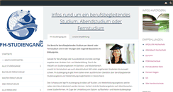 Desktop Screenshot of fh-studiengang.de